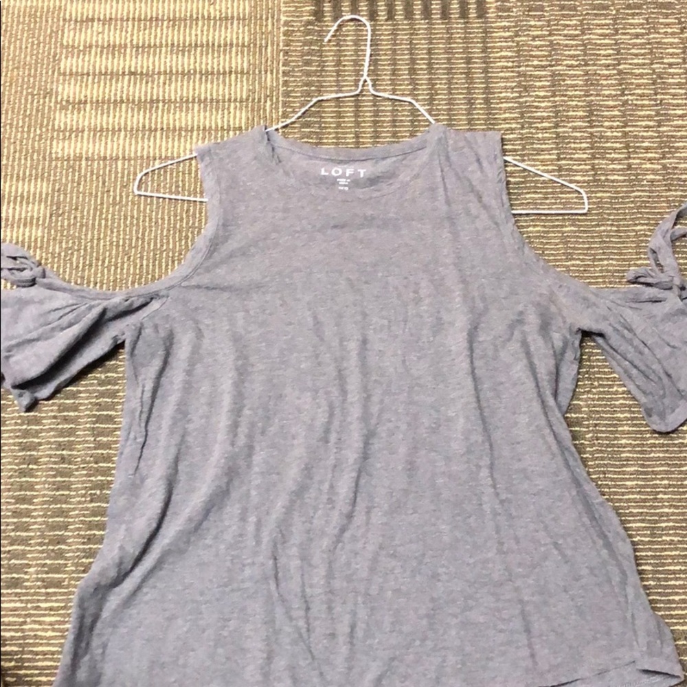Gray blouse